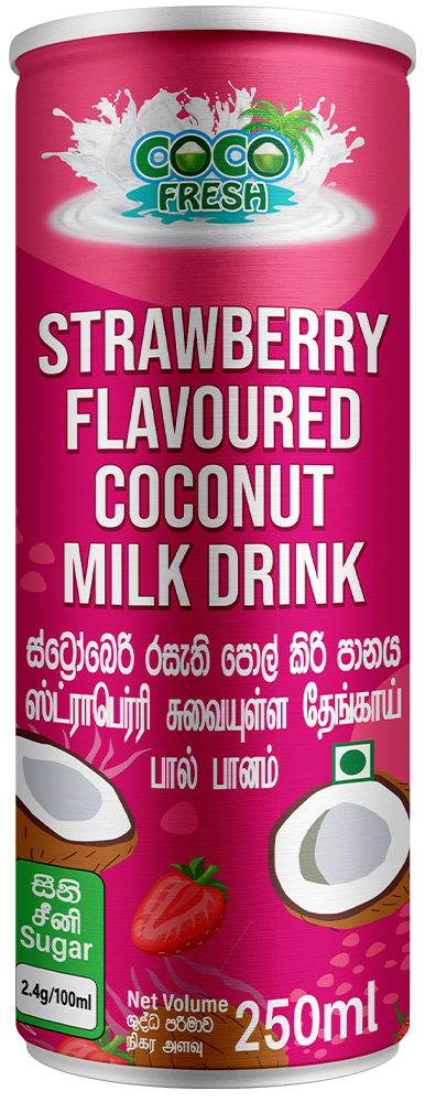 Strawberry Coconut Milk Drink c